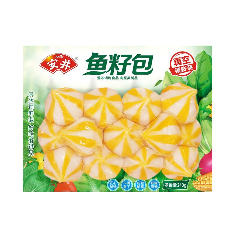 安井锁鲜装鱼籽包240g图片