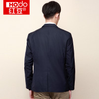 HODO红豆男装 西服男单西 春秋款男休闲服男外套男平驳领纯色西服
