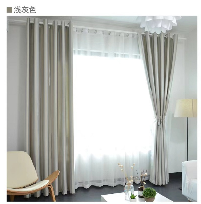 窗帘 电动窗帘 布艺窗帘 100*270cm 米高清大图