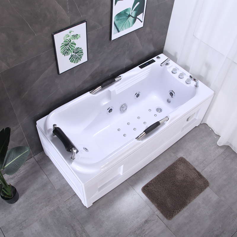 双人浴缸闪电客超大酒店别墅工程按摩冲浪加热式亚克力成人家用浴缸
