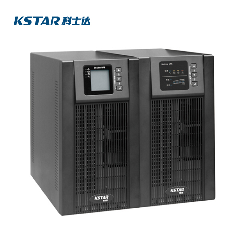 科士达UPS不间断电源主机YDC9110H 10KVA延时8小时(含100AH电池*60节+电池架)高清大图