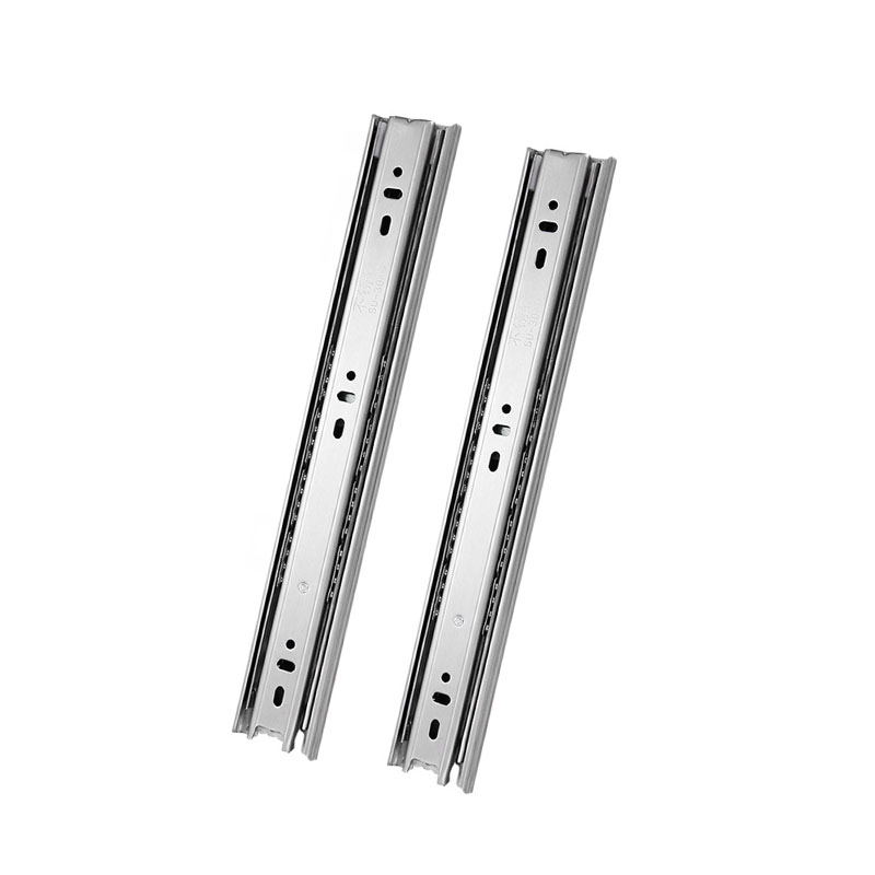 红鲸鱼 抽屉滑轨静音承重强设计稳固耐用 不锈钢 10寸250mm