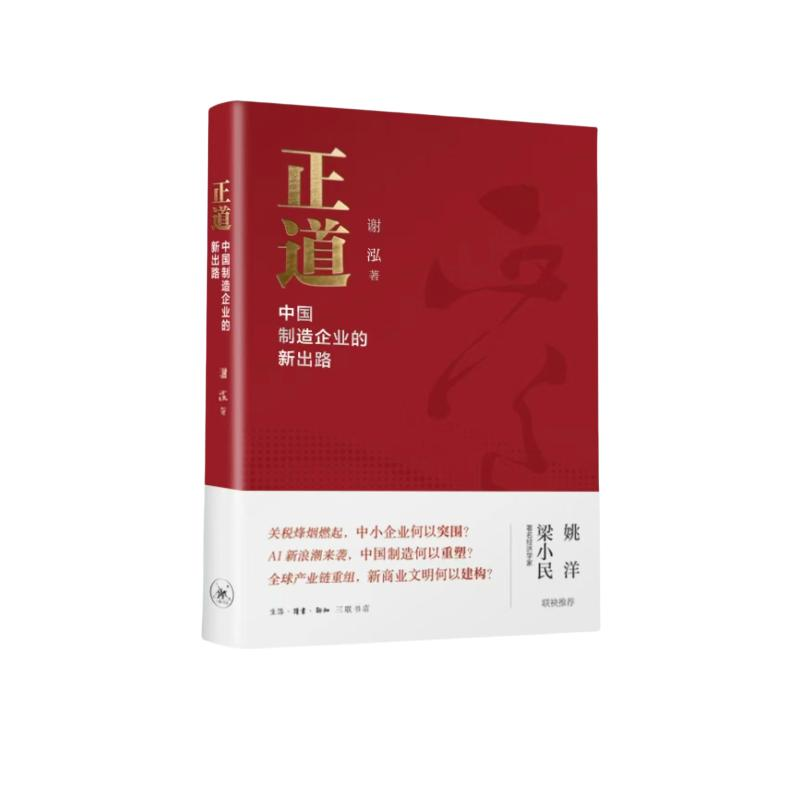 正版新书]正道:中国制造企业的新出路谢泓 著 李倩 编978710808高清大图