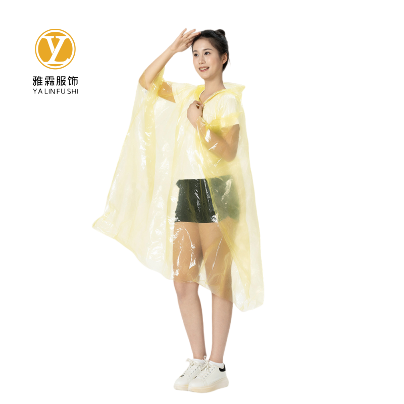 雅霖服 PE斗篷雨衣YLF-2527 件高清大图