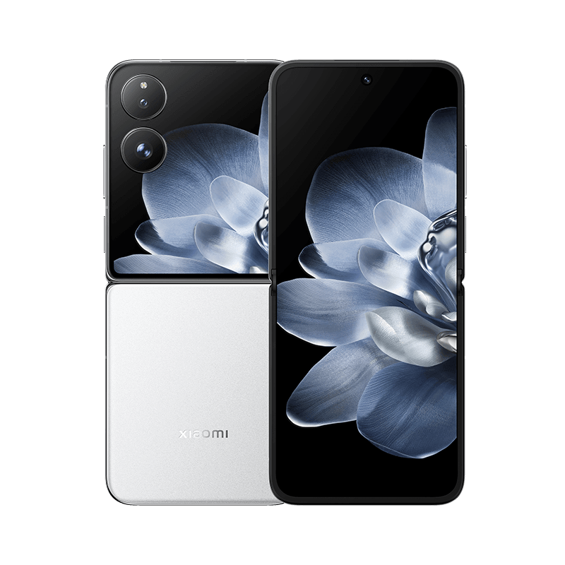 小米(mi)MIX Flip 小折叠屏 4.01英寸多功能超大外屏 第三代骁龙8 12GB+256GB 白色 5G AI拍照手机 小米汽车互联