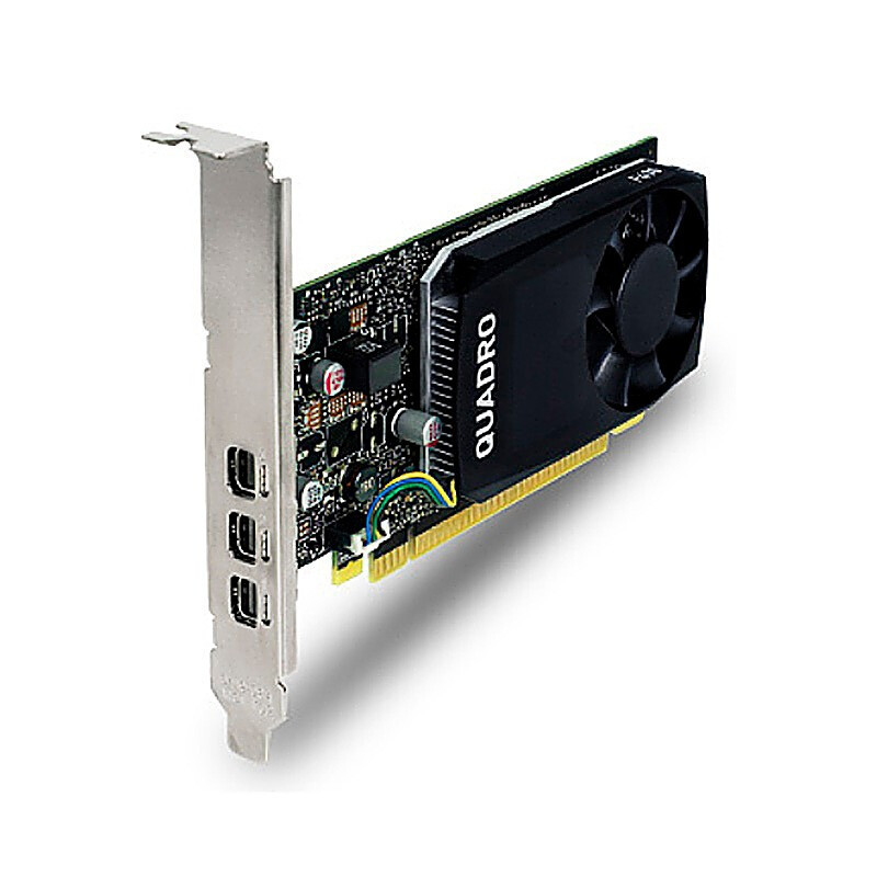 丽台(LEADTEK)NVIDIA Quadro P400 2G GDDR5 64bit/32GBps/CUDA核心256 支持4K/多屏/平面制图设计专业显卡