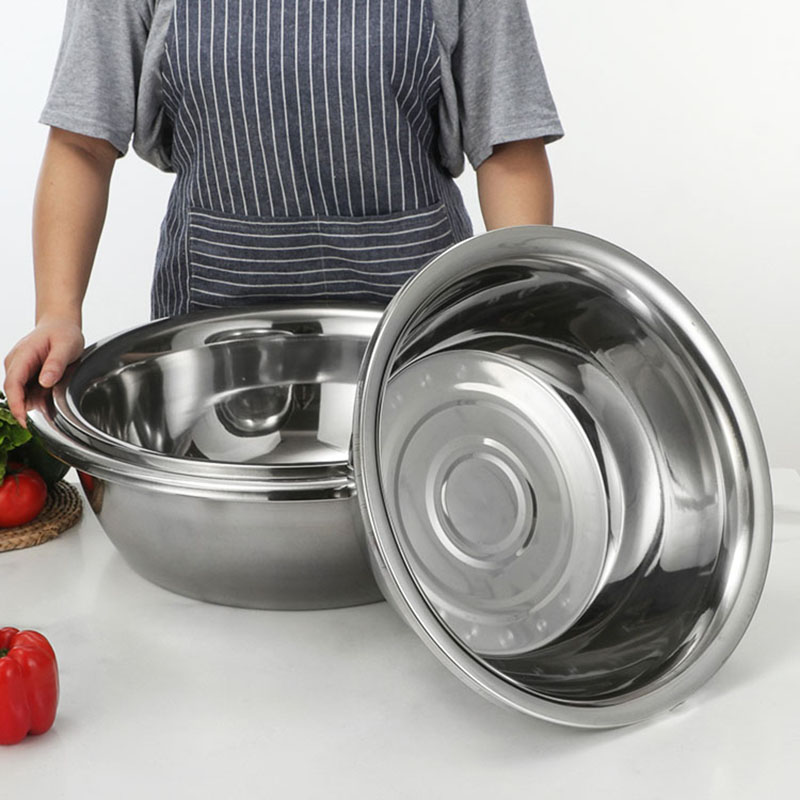 顺心优 不锈钢盆斗盆 40cm/个高清大图