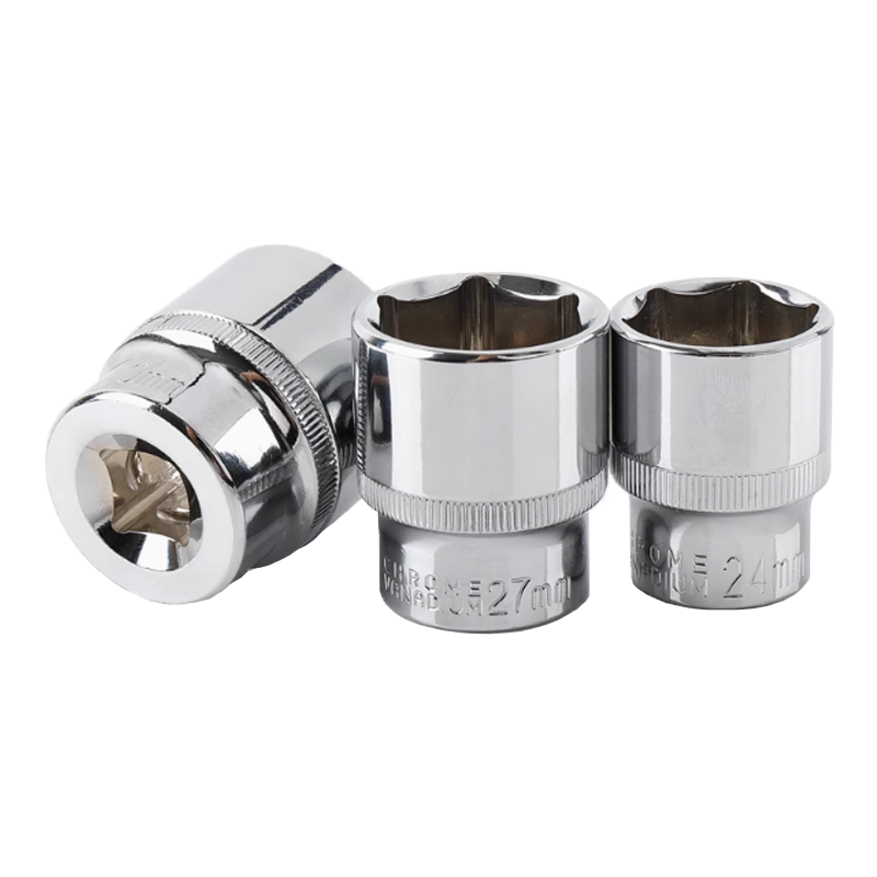 立伟铁牛1/2六角短套筒11mm/个高清大图