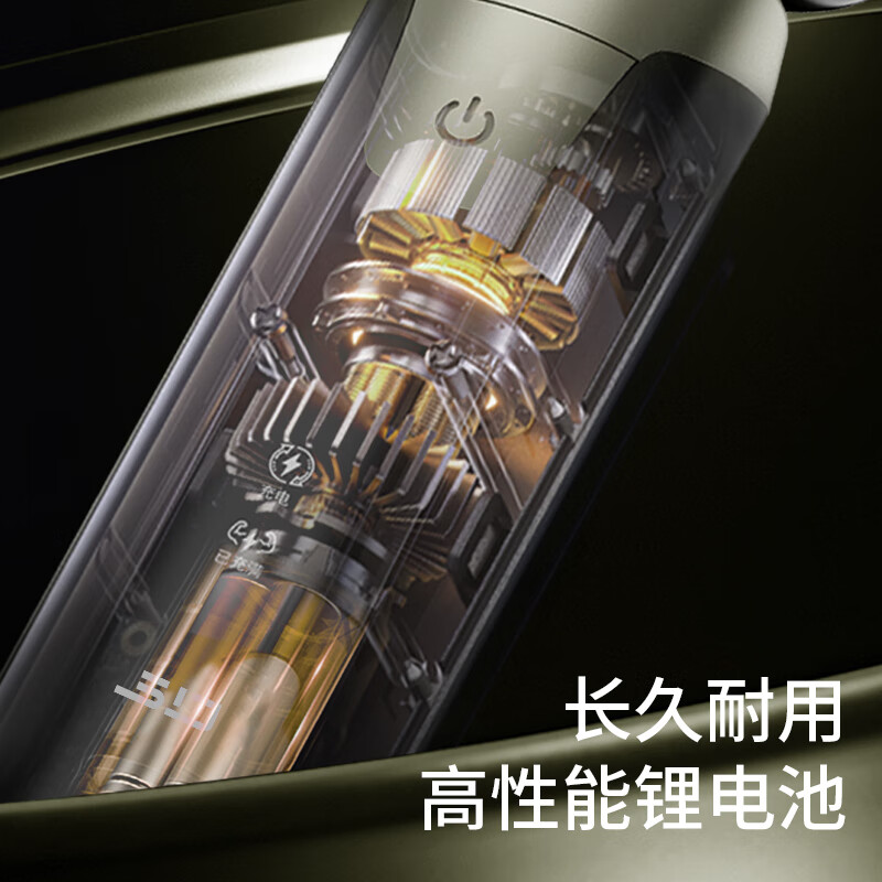 超人 杭阳剃须刀浮动三刀头男士全身水洗刮胡须刀充电显示HS363智能剃胡须刀高清大图