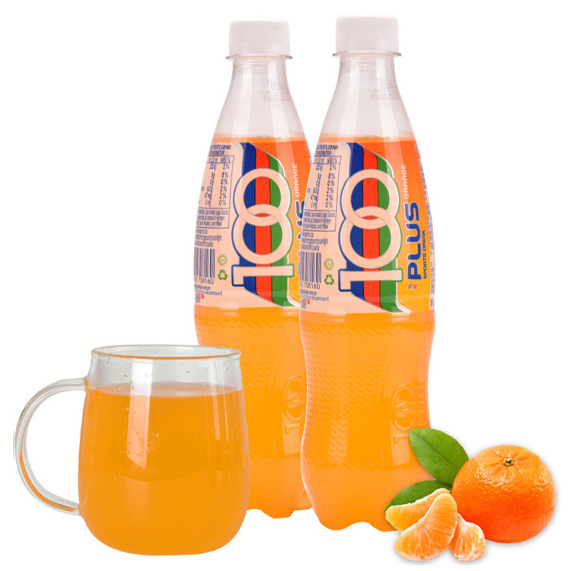 马来西亚进口运动饮料冲劲(100plus)多口味功能饮料500ml*6瓶
