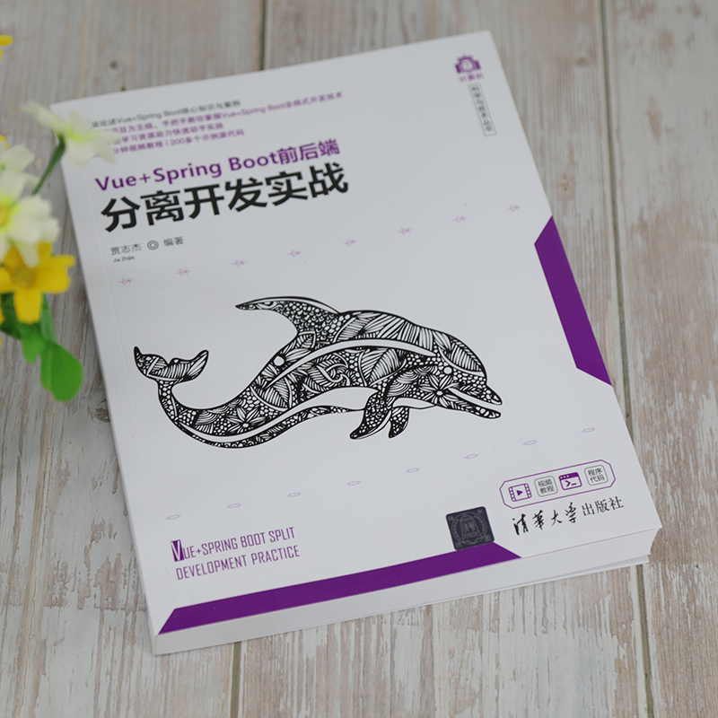 醉染图书Vue+Spring Boot前后端分离开发实战9787302570202高清大图