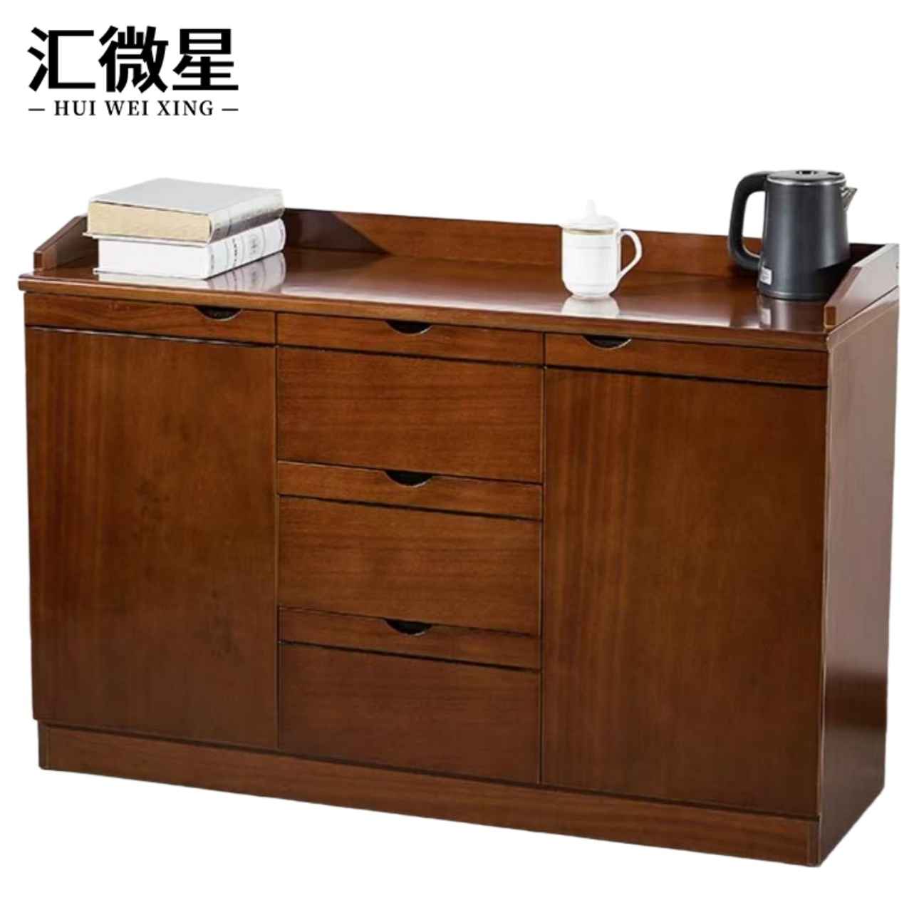 汇微星餐边柜茶水柜高清大图