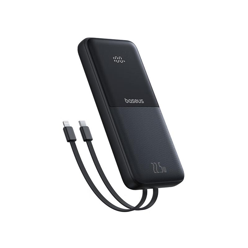 倍思(BASEUS) 极充 数显双线移动电源 10000mAh 22.5W 星曜黑