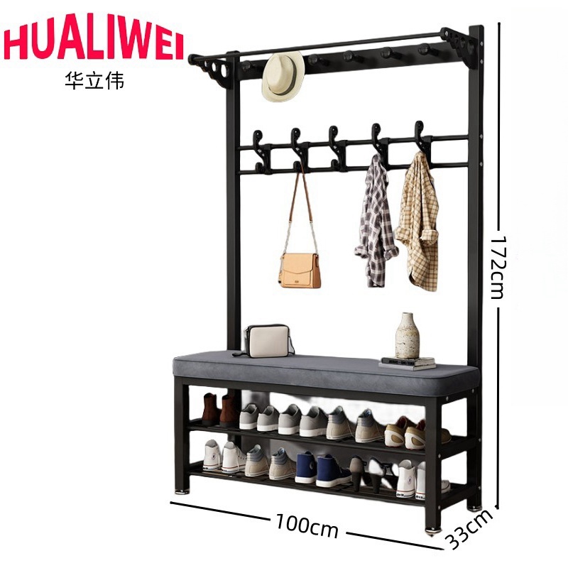 华立伟 挂衣架衣帽架100*33*172cm个