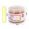 得力(deli) 3215橡胶圈100g/筒 皮筋 (计价单位:盒) 黄色