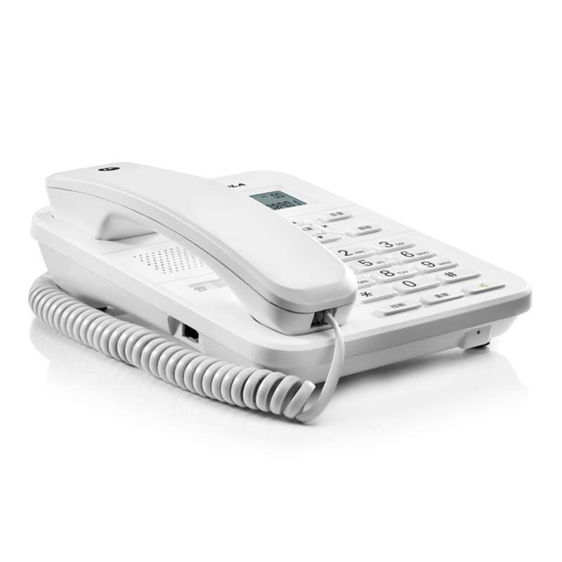 摩托罗拉(MOTOROLA) CT202C普通家用/办公话机来电显示电话机商务有绳座机(白色)高清大图