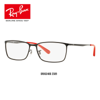 RayBan雷朋光学镜架男女款矩形全框时尚近视镜框0RX6348D 2509尺寸57