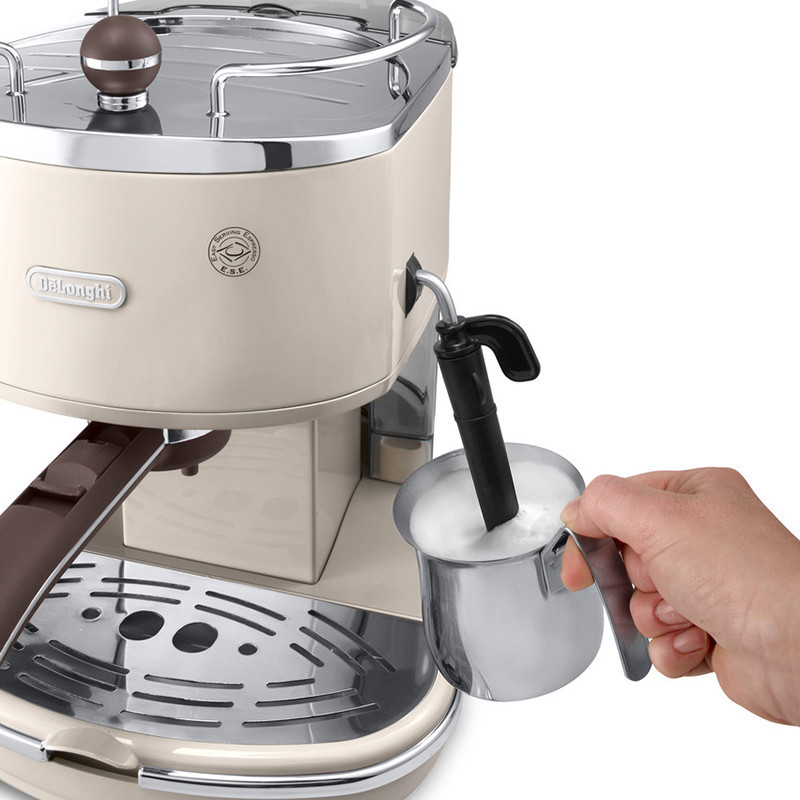 德龙(DeLonghi) ECO310.VBG 咖啡机 半自动咖啡机 手磨咖啡机 家用煮咖啡机 商用咖啡机 意式咖啡机