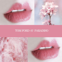 Tom Ford汤姆福特TF口红18年TF白管黑管新品细管口红润唇膏3g 白管07号Paradiso