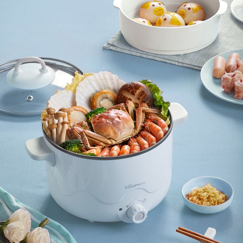 小熊(bear)电热锅电煮锅2.