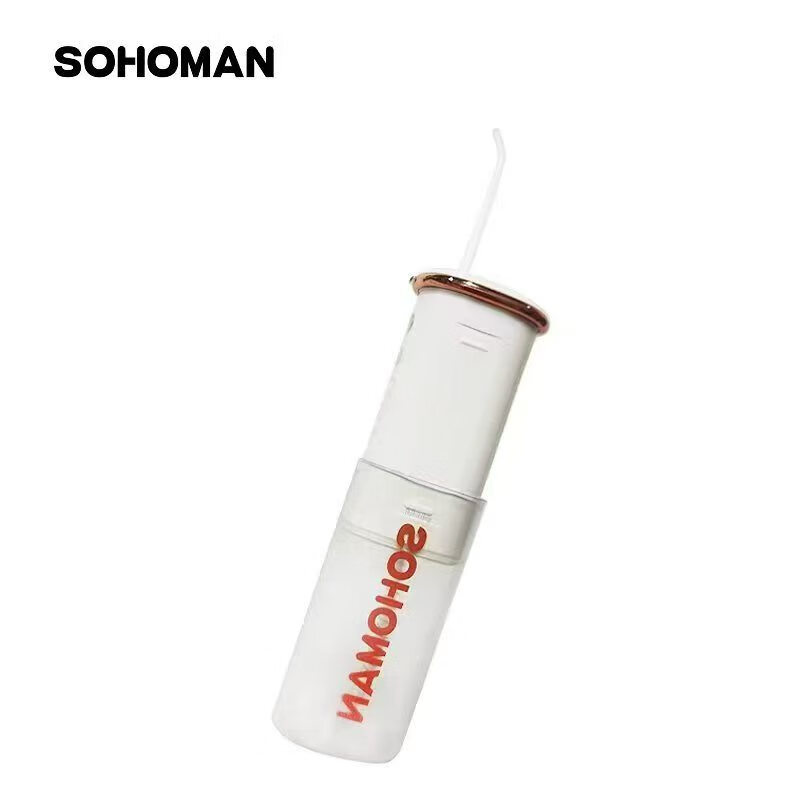 索哈曼(SOHOMAN) N1冲牙器智能洗牙器水牙线家用便携清洁器口腔冲洗器美牙仪 N1 白色