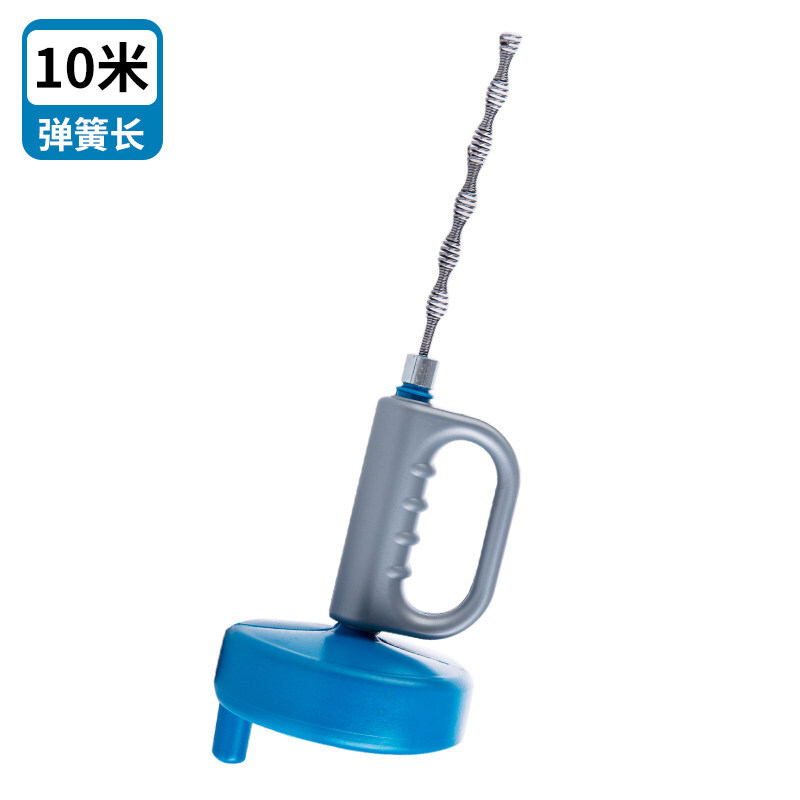 通下水道疏通钢丝手摇管道疏通器厨房厕所地漏专用工具疏通机 10米长