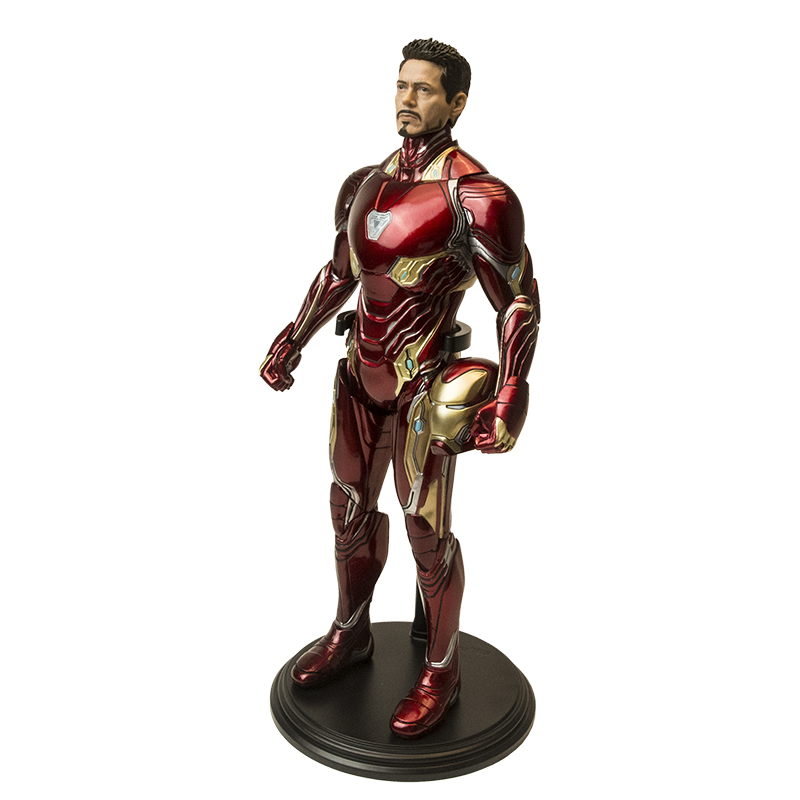 漫威真人版复仇者联盟1:6钢铁侠mk50静态手办模型摆件配真人头 真人MK50(带真人头) 整体高29-34厘米高清大图