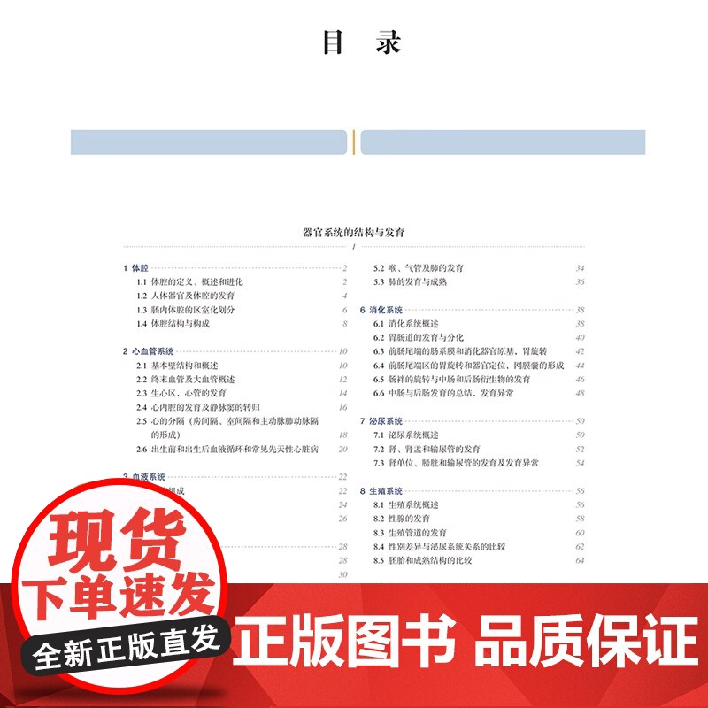 人体解剖学图谱 内脏器官 器官系统的结构与发育 胃肠道的发育与分化 主译 欧阳钧 戴景兴 上海科学技术出版社高清大图