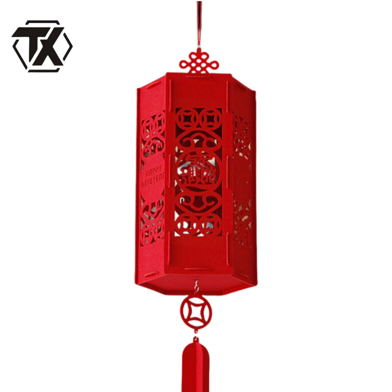铁迅新年宫灯灯笼G31 个 招财进宝宫灯