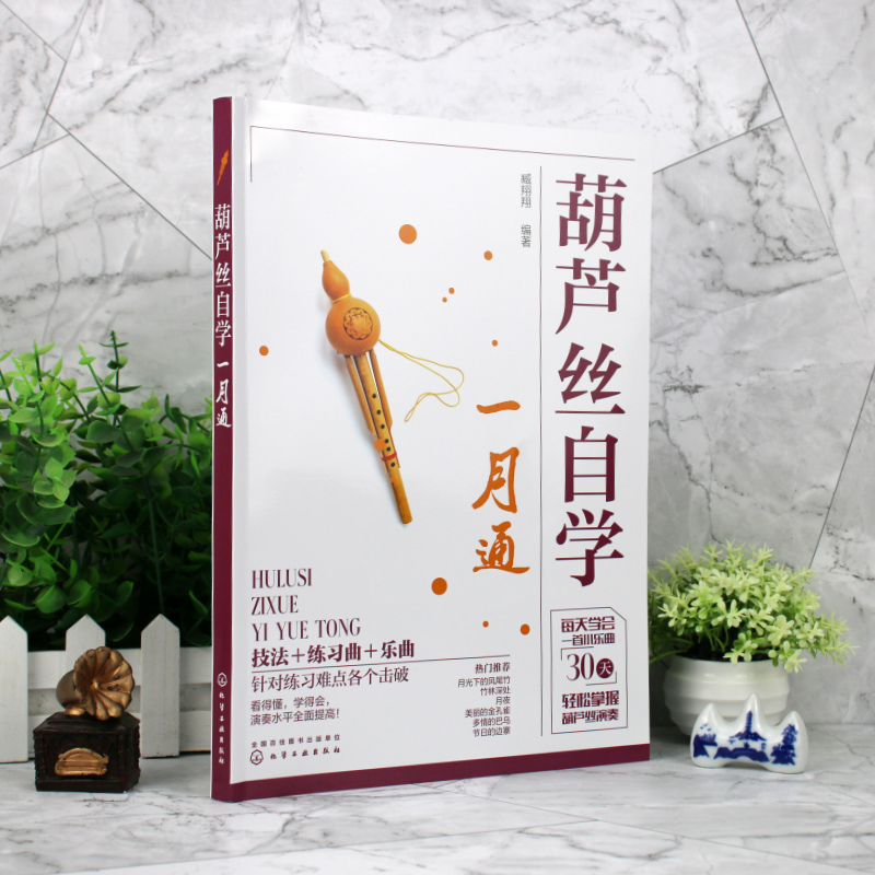 [正版]葫芦丝自学一月通 赠视频示范讲解 114首葫芦丝乐曲 30天学会葫芦丝演奏技巧 葫芦丝技法教程 经典金曲葫芦丝高清大图
