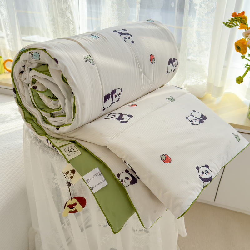 天山柔 1.5*2.0m/1.8*2.2m/2.0*2.3m 水洗泡泡棉 夏被 (计价单位:床) 多色