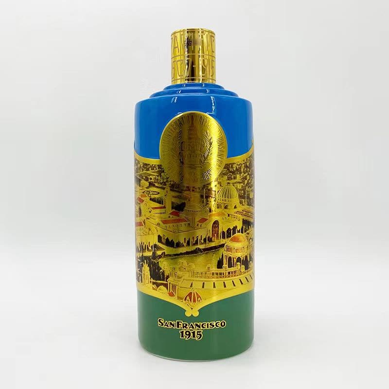 [酒别重逢]贵州茅台酒 茅台日陈酿纪念蓝色53度2500ml酱香型白酒图片