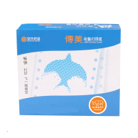 传美 两层无等分 白 有撕边 电脑打印纸 241-2-1000页 （单位：箱）