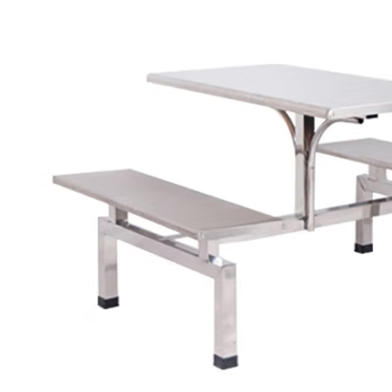 合祥源 连体餐桌椅组合 1200*600*750mm QX-CZ24 单位:张高清大图