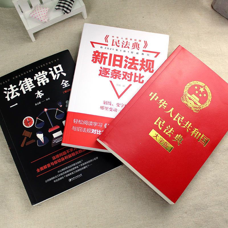 新版中华人民共和国民法典2021年法律常识一本全懂法律基础知识书 民法典[新版]