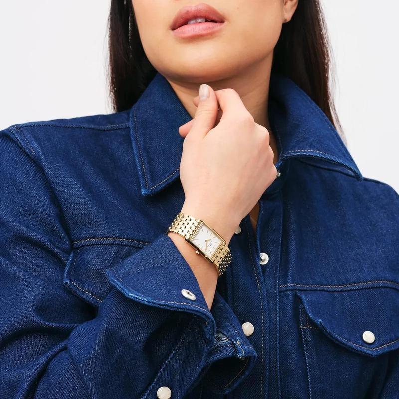 Daniel Wellington女士黄金腕表时尚简约欧美潮流女士手表高清大图