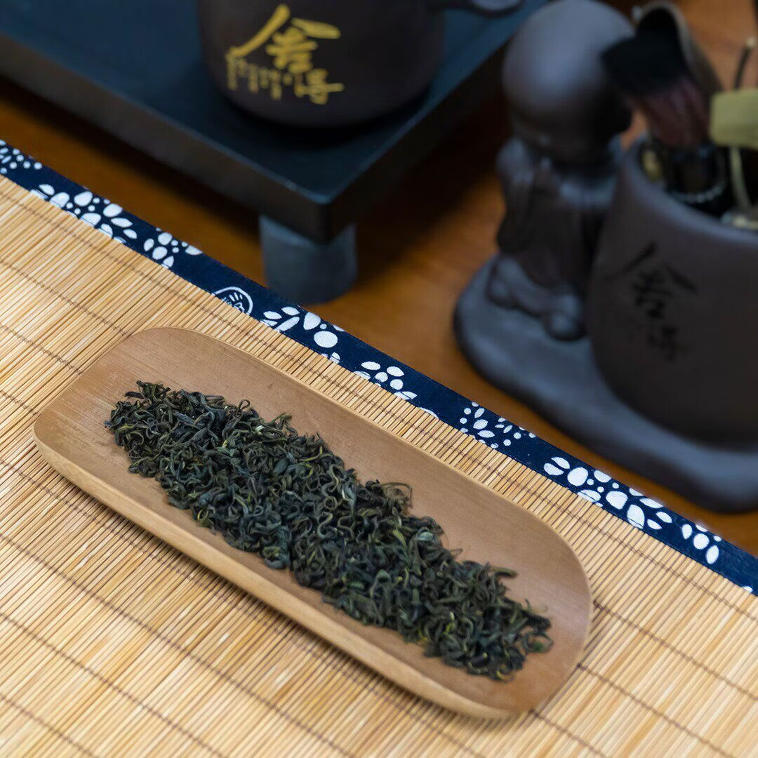 贵天下 高山小叶苔茶 头采春茶高山云雾浓香绿茶茶叶高山小叶苔茶 500g高清大图