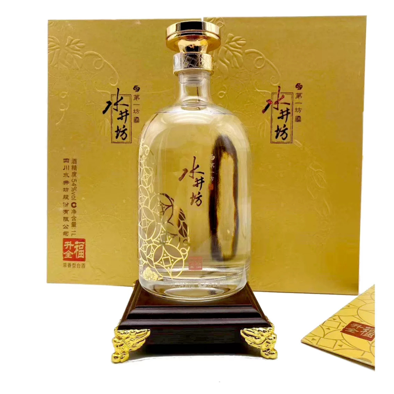 水井坊福升全1L(福禄双全)54度1000ml配手提袋