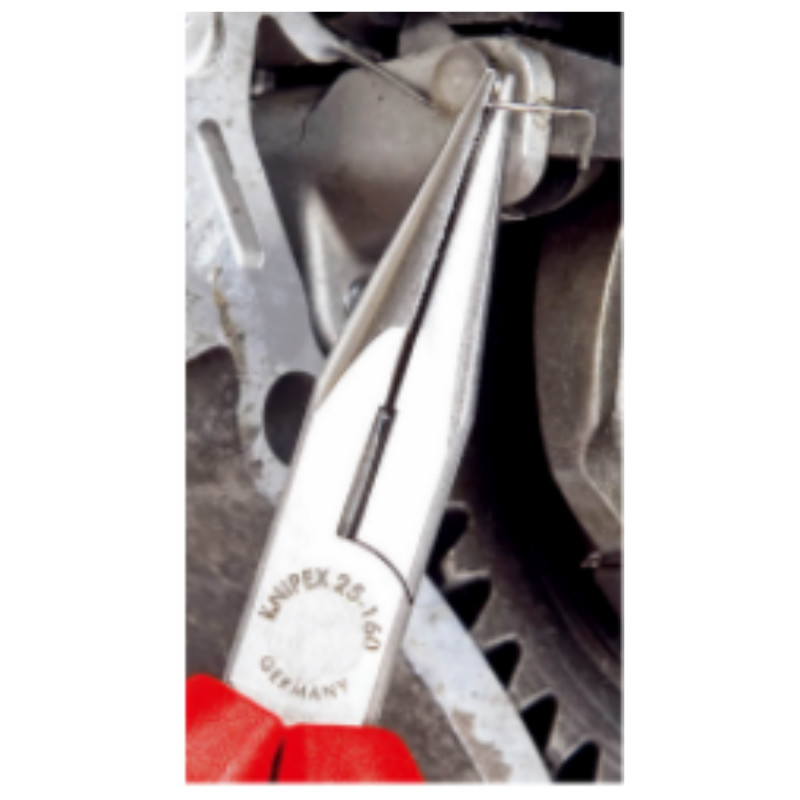 凯尼派克 KNIPEX 25 05 160160mm 尖嘴钳(镀铬头部 双色双重材料手柄)