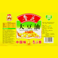 鲁花 食用油 非转基因 浓香 大豆油 5L