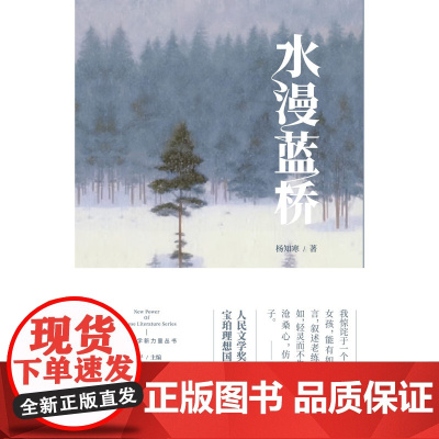 水漫蓝桥 杨知寒著 人民文学奖得主 小说书籍 正版