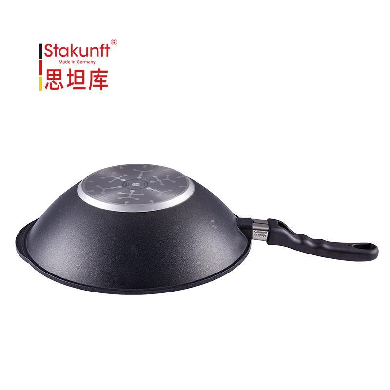 中式炒锅不粘易洗 耐磨无烟炉灶通用 家用