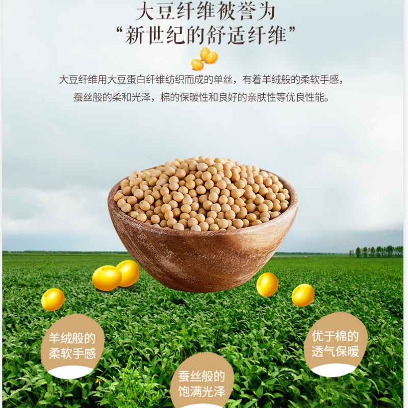恒源祥 大豆被