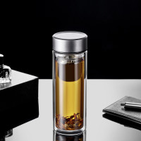 果兹 骏雅双层玻璃杯GZ-S71A 400ml/个