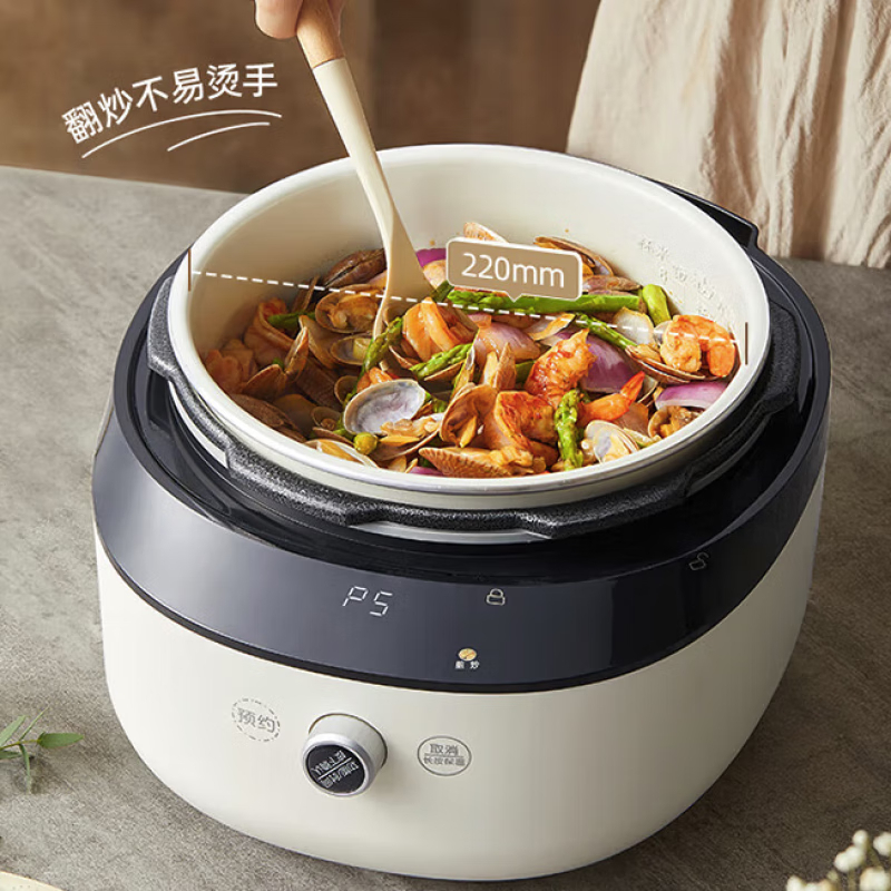 小熊(bear) YLB-D40Q1电压力锅 电高压锅 智能高压电饭锅高清大图