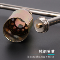 闪电客液化气喷火抢器煤气天然气烧猪毛喷喷灯家用防水高温头烧肉 50型喷火枪-双开关【送2米橡胶管】