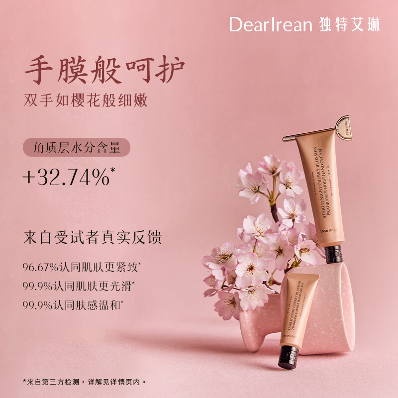 独特艾琳夜樱繁星香氛手护礼盒dtal038高清大图