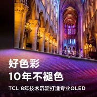 TCL 55Q8E 55英寸 QLED量子点/4K 120Hz/安桥音响/4+64GB