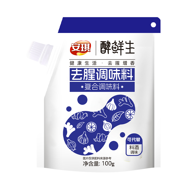 安琪酵鲜生去腥调味料100g高清大图