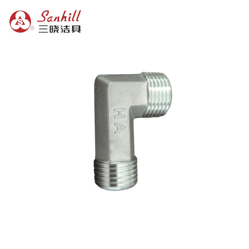 三晓 不锈钢外牙弯头 4分 SX-18 个图片